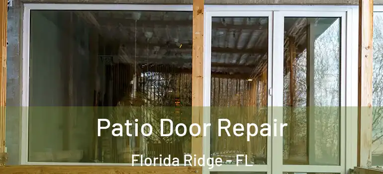  Patio Door Repair Florida Ridge - FL