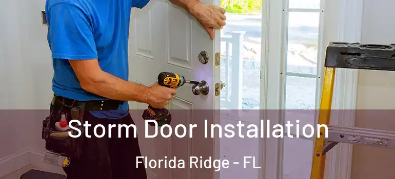  Storm Door Installation Florida Ridge - FL