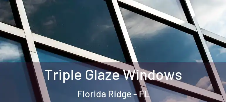 Triple Glaze Windows Florida Ridge - FL